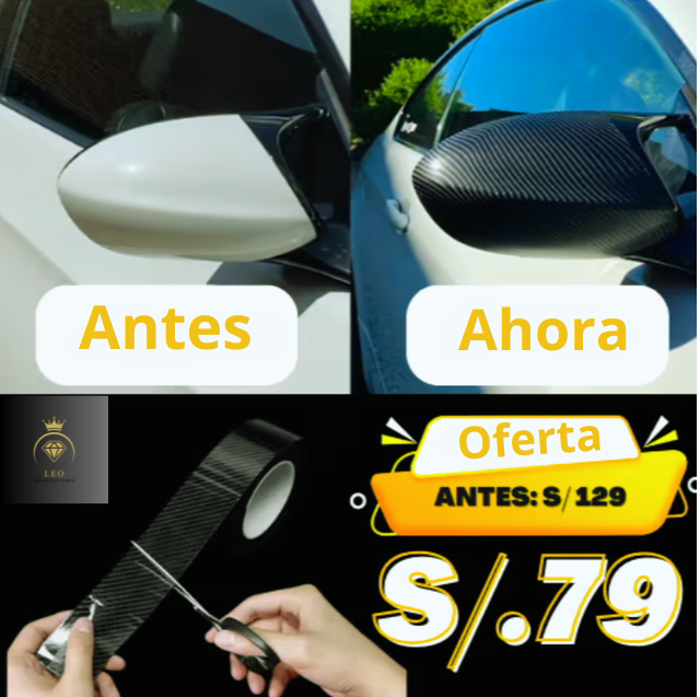 Cinta de Fibra de Carbono