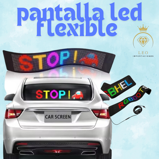 PANTALLA LED FLEXIBLE